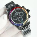 SJ Factory ROLEX 904L Steel 4130 Automatic Movement Black Watch